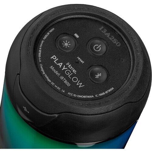 HVIN: HVIN:1BT800a 18800 (D 13A2S0 Service - BT800-A-A iie reset Charging Model: PLAYGLOW iHome. Voltage: iBT800 te DC U5R m5V, 1A IC:986B-IBT800A FCC ID: IC: EMOIBT800A