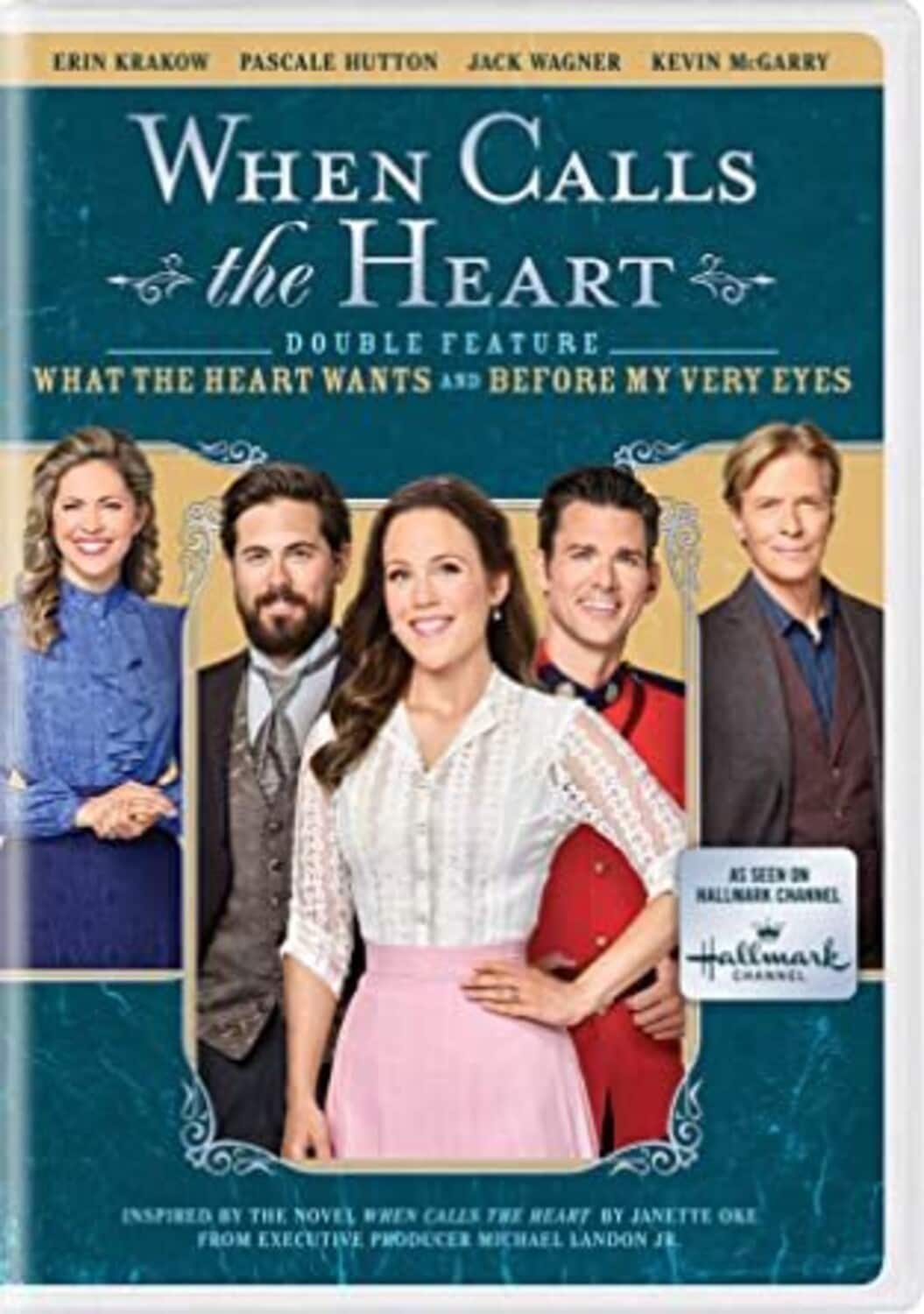When Calls the Heart Double Feature: What the Heart Wants / Before My Very Eyes  - DVD