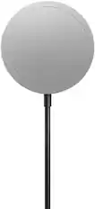 Front. Samsung - Single Wireless Charger - Black.