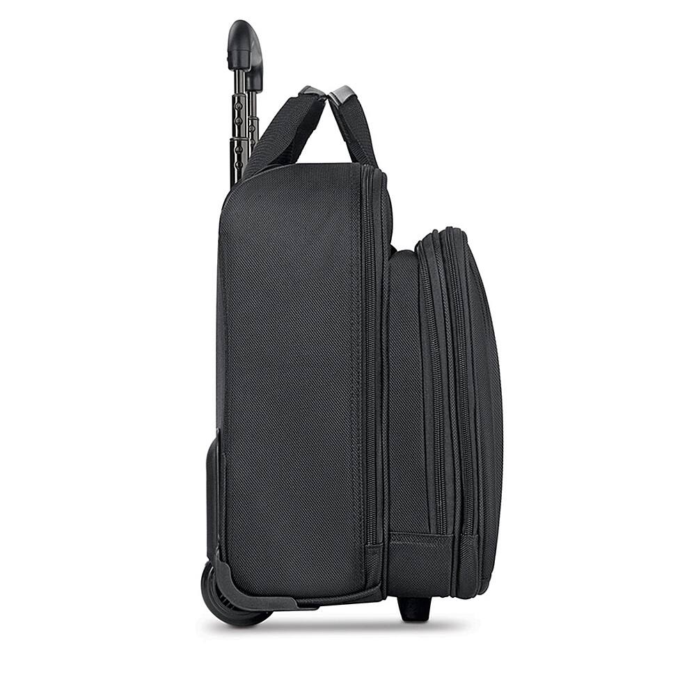 Alt View 13. Solo New York - Bryant Rolling Laptop Case - Black.