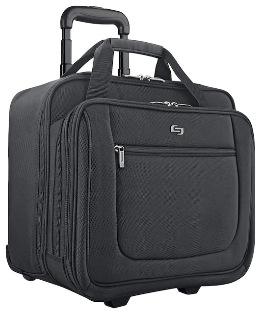 Solo Classic Wheeled Laptop Business Case - 15 - Black