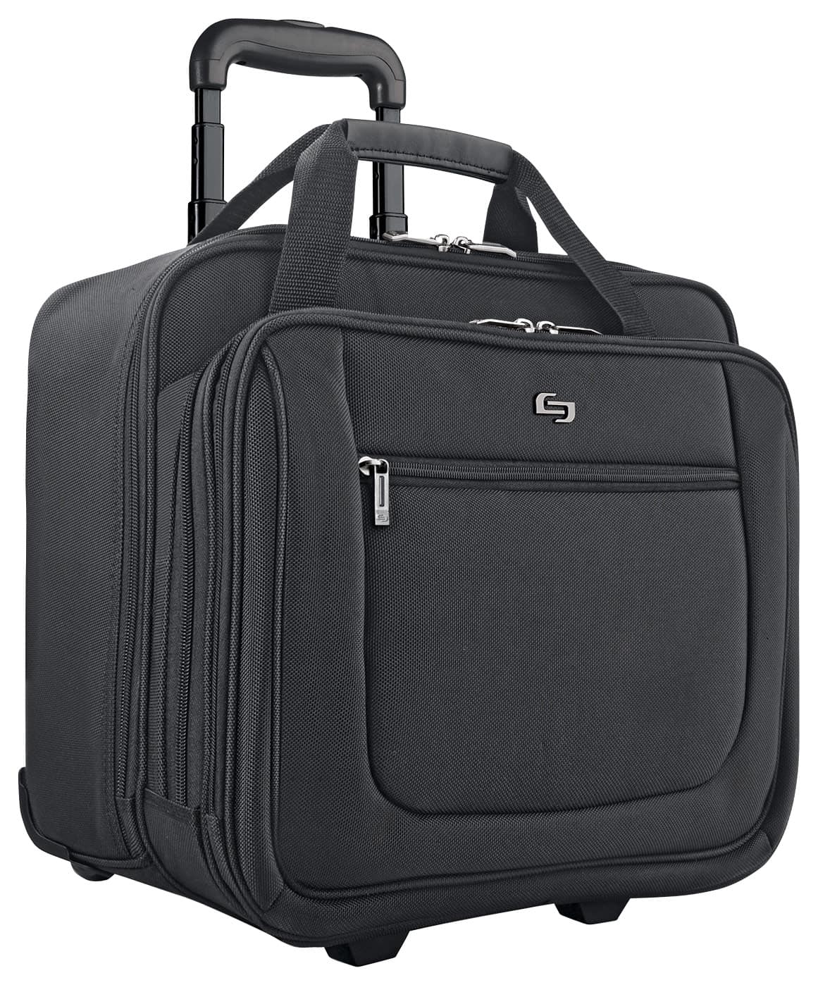 solo New York - Classic Rolling Laptop Case - Black