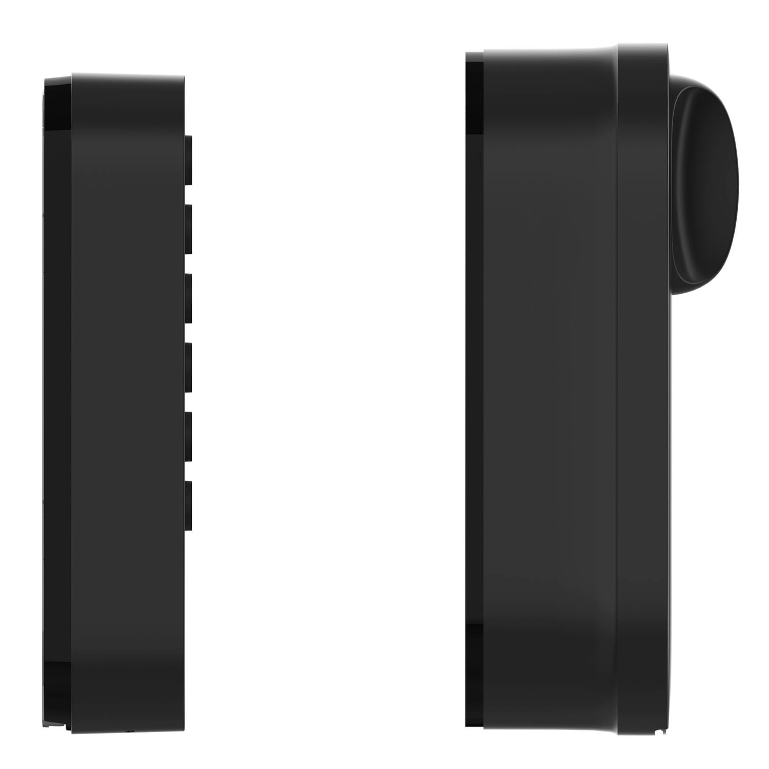 Alt View 2. Aqara - Aqara El-d02d Smart Lock U200 Deadbolt Kit With Built-in Fingerprint Reader And Keypad (black) - black.