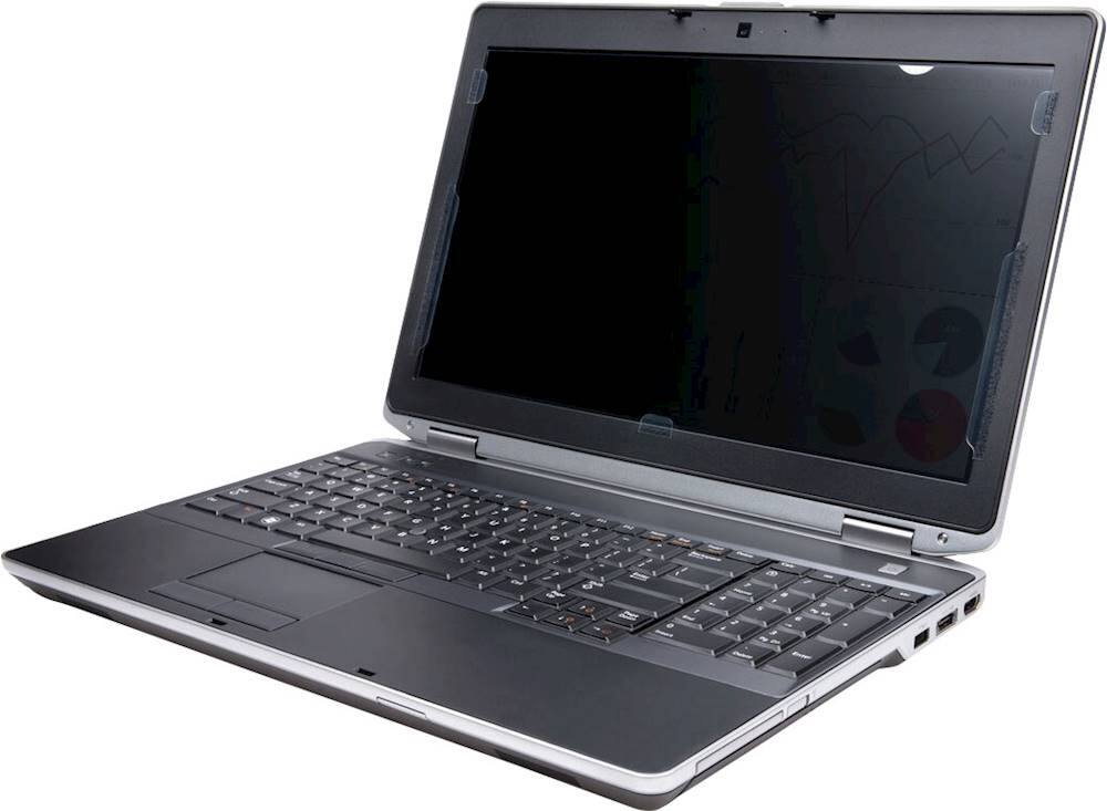 Alt View 11. Kensington - Privacy Screen Protector for 15.6" Laptops - Black.