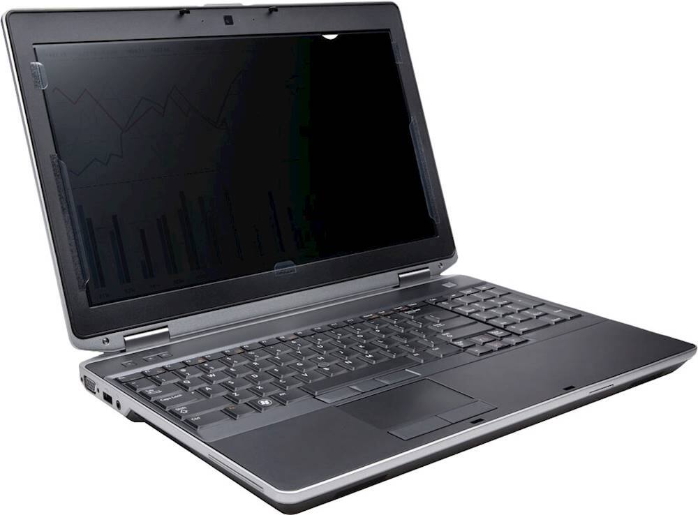 Alt View 12. Kensington - Privacy Screen Protector for 15.6" Laptops - Black.