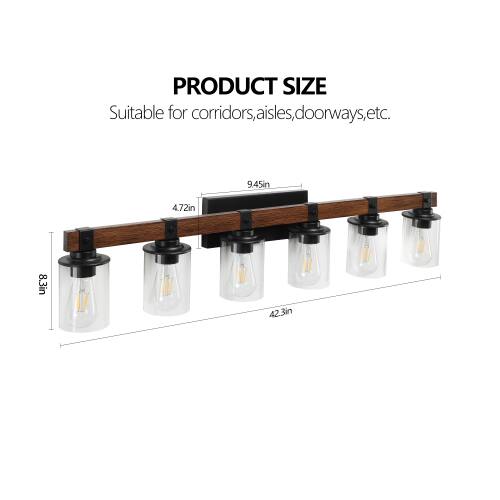 PRODUCT SIZE  
Suitable for corridors, aisles, doorways, etc.  
9.45in  
4.72in  
8.3in  
42.3in