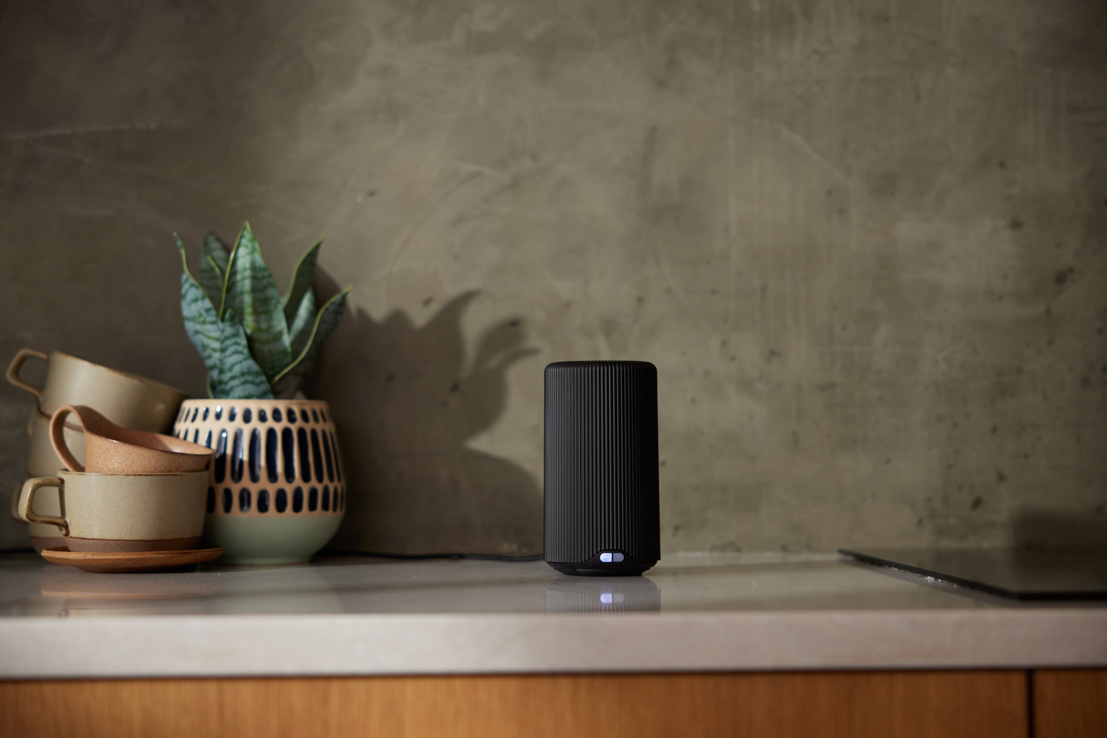 Alt View 3. Pura - Pura Plus Smart Home Fragrance Diffuser - Black.