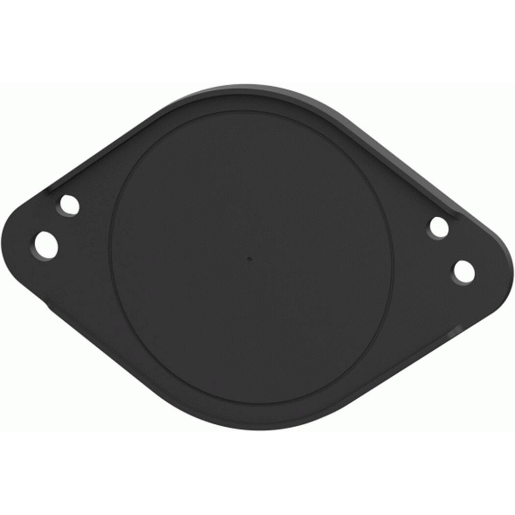 Alt View 12. Metra - Speaker Adapter Plate for Select Toyota 2022-2024 Vehicles (2-Pack) - Black.