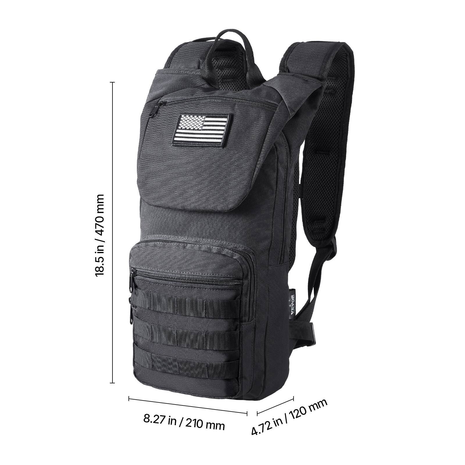 - Height: 18.5 in / 470 mm
- Width: 8.27 in / 210 mm
- Depth: 4.72 in / 120 mm