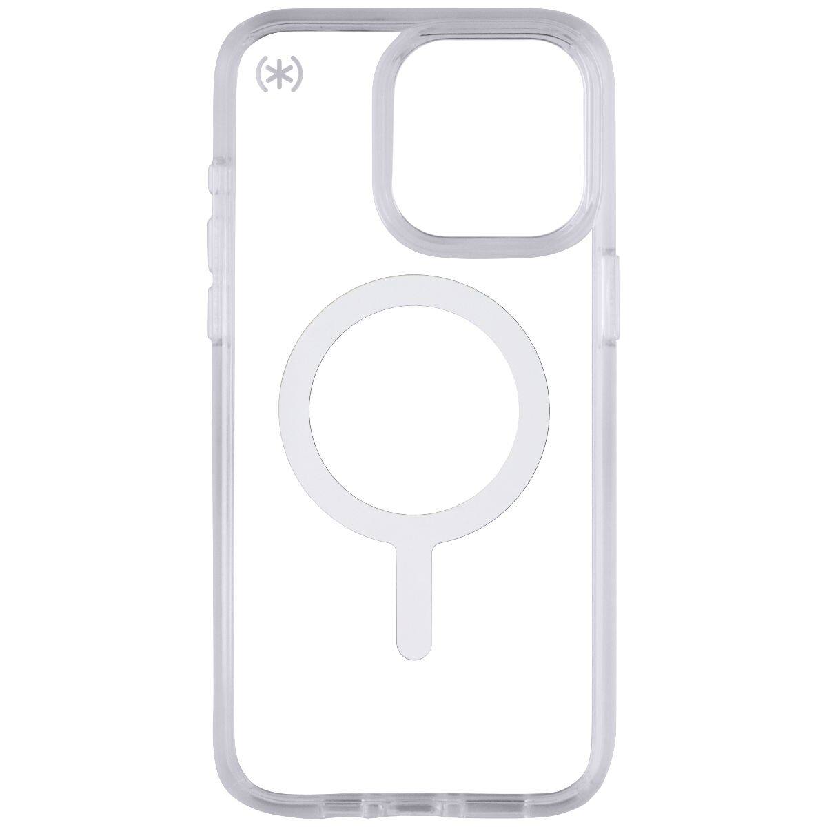 Alt View 1. Speck - Speck Presidio Perfect-Clear with MagSafe Clear Case - iPhone 15 Pro Max / iphone 6.7 Pro (2023) - Clear.