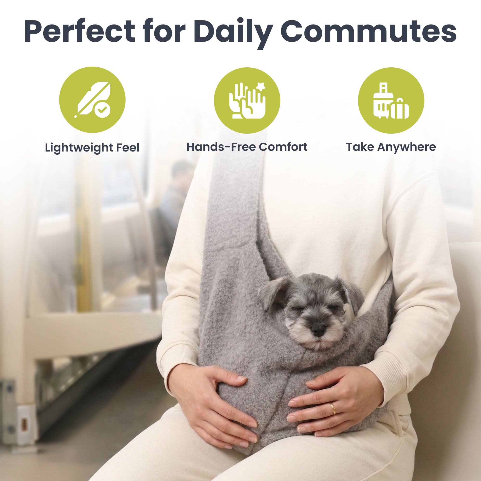 Perfect for Daily Commutes

- Lightweight Feel
- Hands-Free Comfort
- Take Anywhere