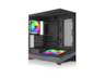 Montech - SKY 3 ATX Case, Panoramic Glass, 360mm Radiator, 3x120mm ARGB Fans, Compact Design (SKY3B) - Black