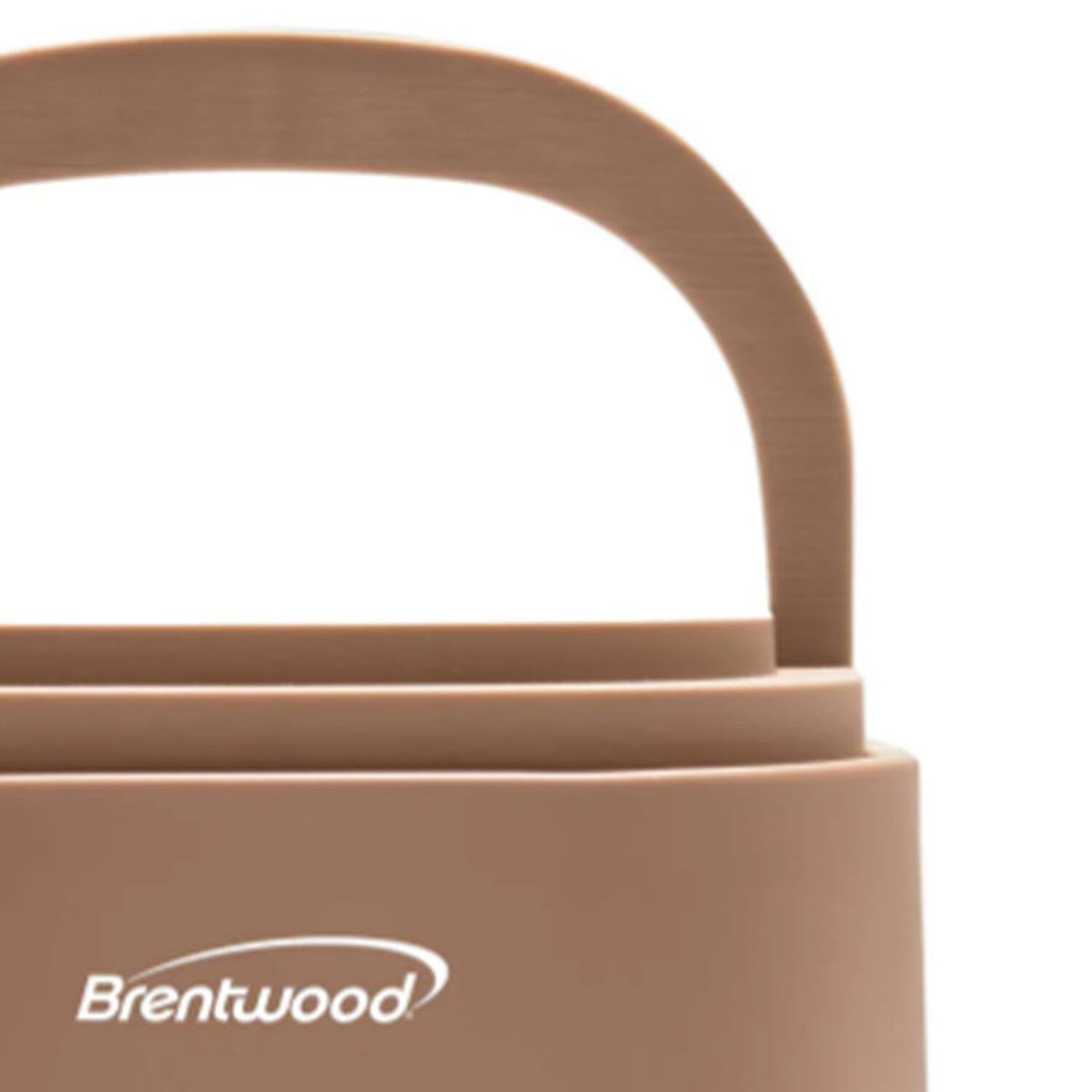 Left. Brentwood - Brentwood Elb-600pk 110-volt 50-watt 0.625-qt. Portable Leakproof Electric Lunch Box (pink) - pink.