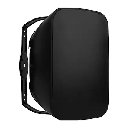 Front. Dayton Audio - IO-Series IO8XTB Indoor/Outdoor Speaker 8" Woofer, Bass Radiator, 70V/100V Taps, 8 Ohms - Black.