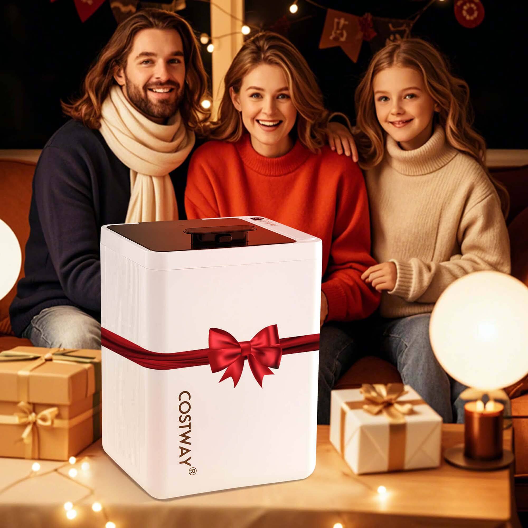 Alt View 4. Costway - Costway 23L Towel Warmer with Auto Shut Off LED Screen 15-90 Mins Timer Blankets - White.