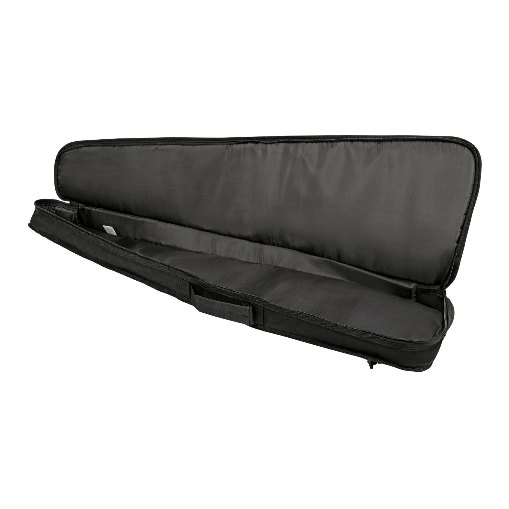 Back. Jackson - Jackson Polyester Made and Nylon Lining Interior Minion Concert Bass Gig Bag with Two Zippers and Jackson Logo (Black).