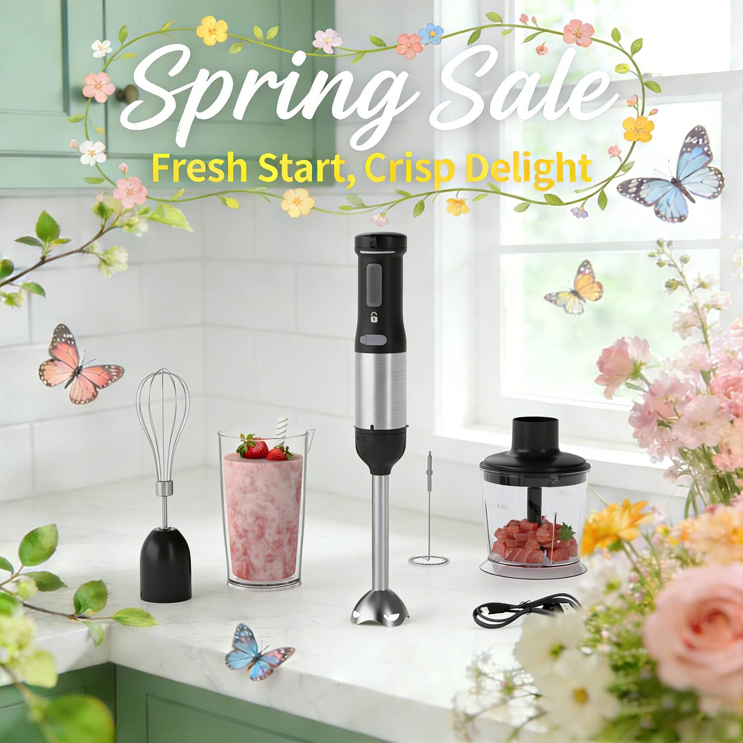 Spring Sale  
Fresh Start, Crisp Delight