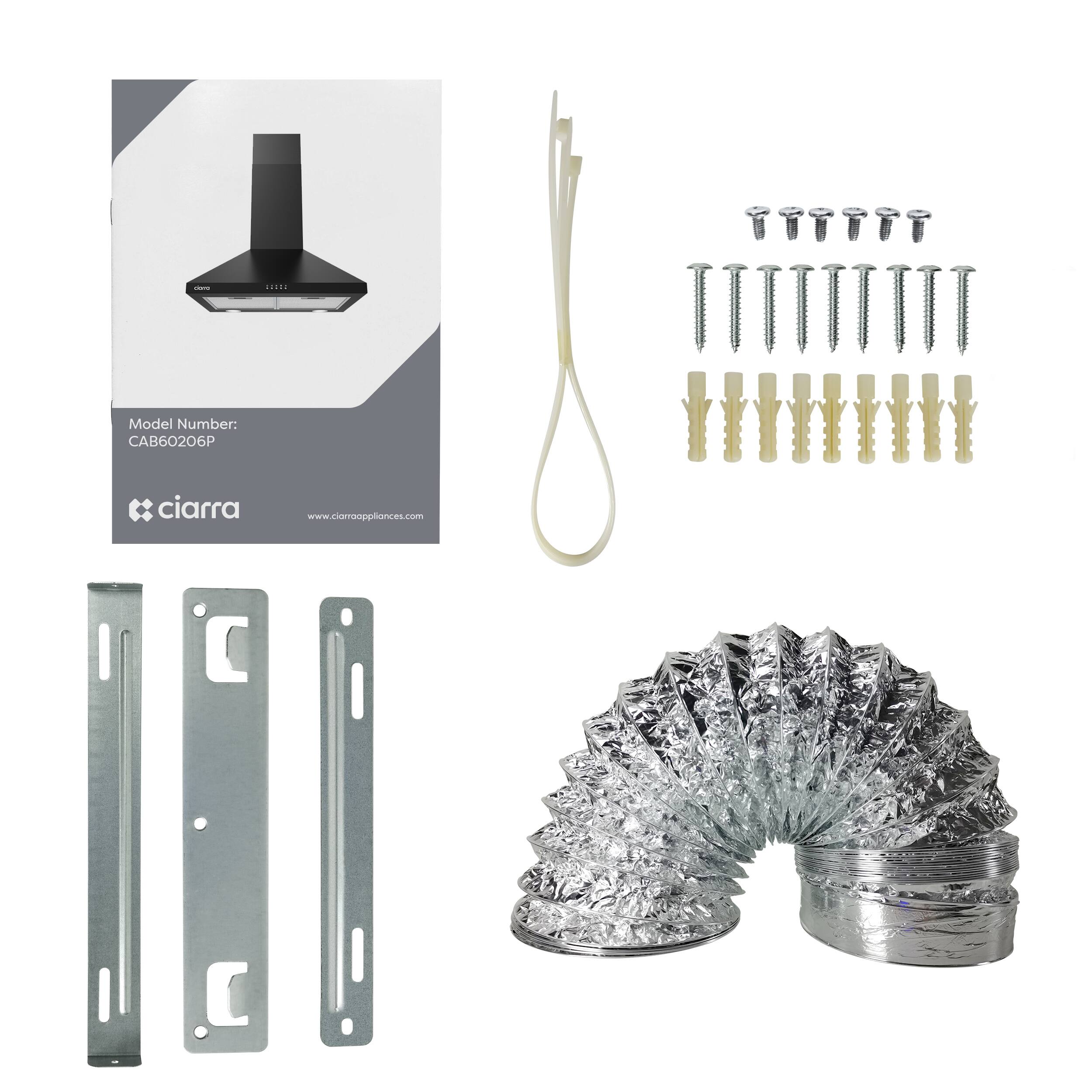 Model Number: CAB60206P

ciarra
www.ciarraappliances.com