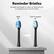 Reminder Bristles, Bristles will fade in color to remind you to replace your brush head, NEW, Time to replace