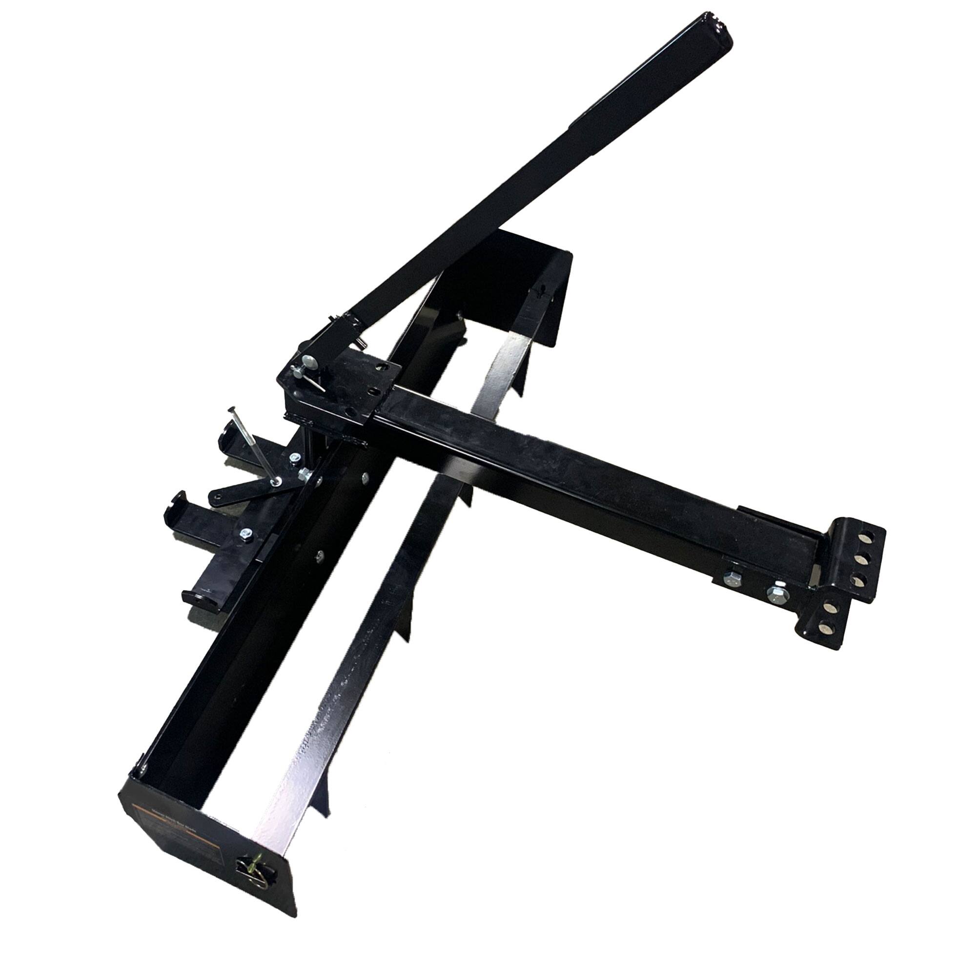 Alt View 4. Field Tuff - Field Tuff 38 Inch Sleeve Hitch Tow Behind Scraper for Garden and Yard, Black - Black.