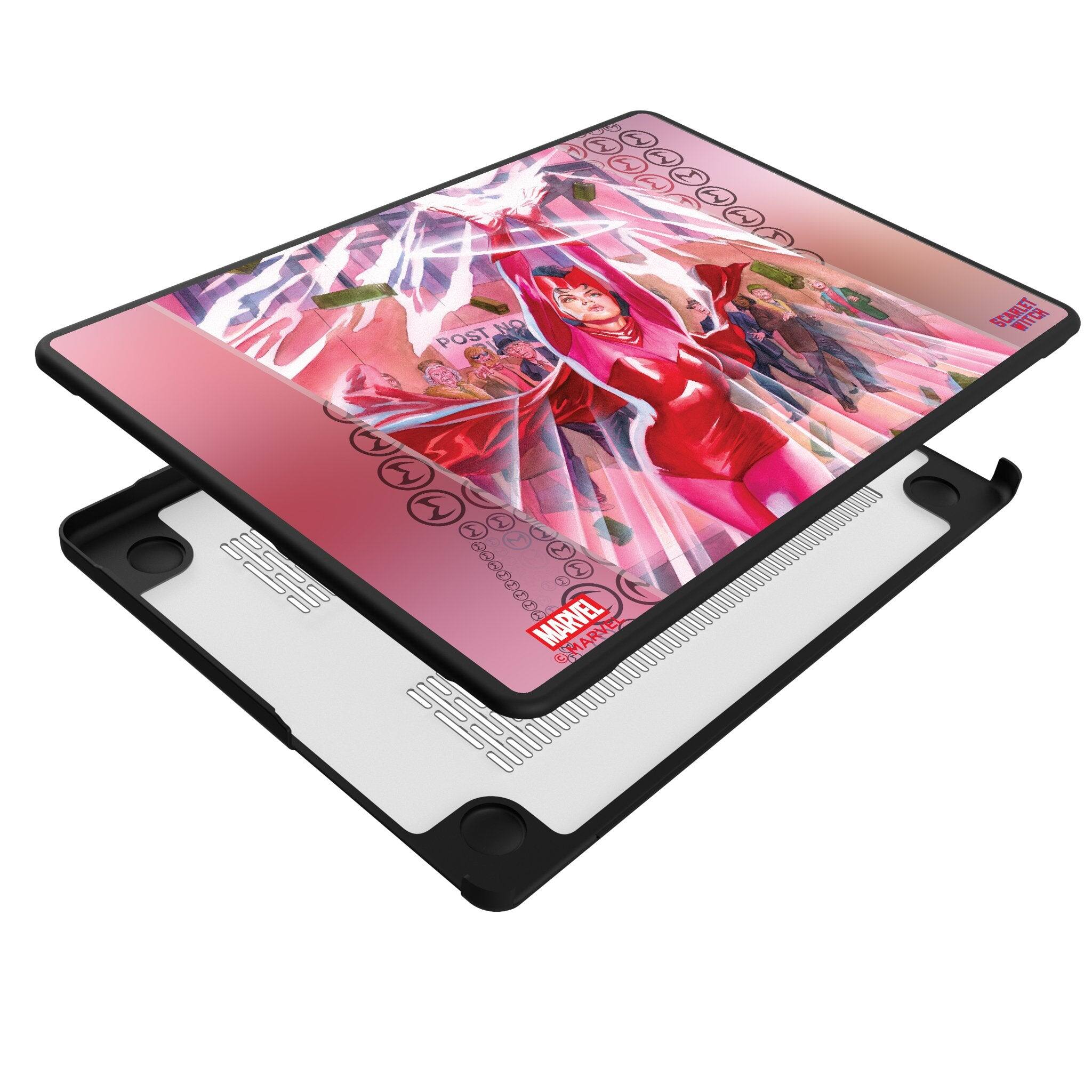 Sure, here is the corrected and grouped text from the image:

- POST NO BILLS
- SCARLET WITCH
- MARVEL
- MARVEL COMICS