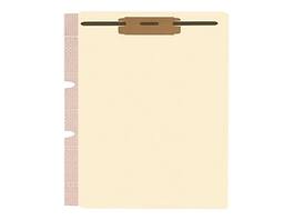 Medical Arts Press - Card Stock Classification Folder Dividers, Letter Size, 100/Box - Manila