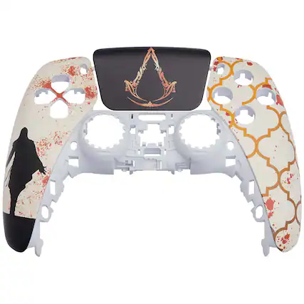 Front. MobileSentrix - Assassin's Creed - PlayStation 5 PS5 Compatible Controller Top Faceplate.