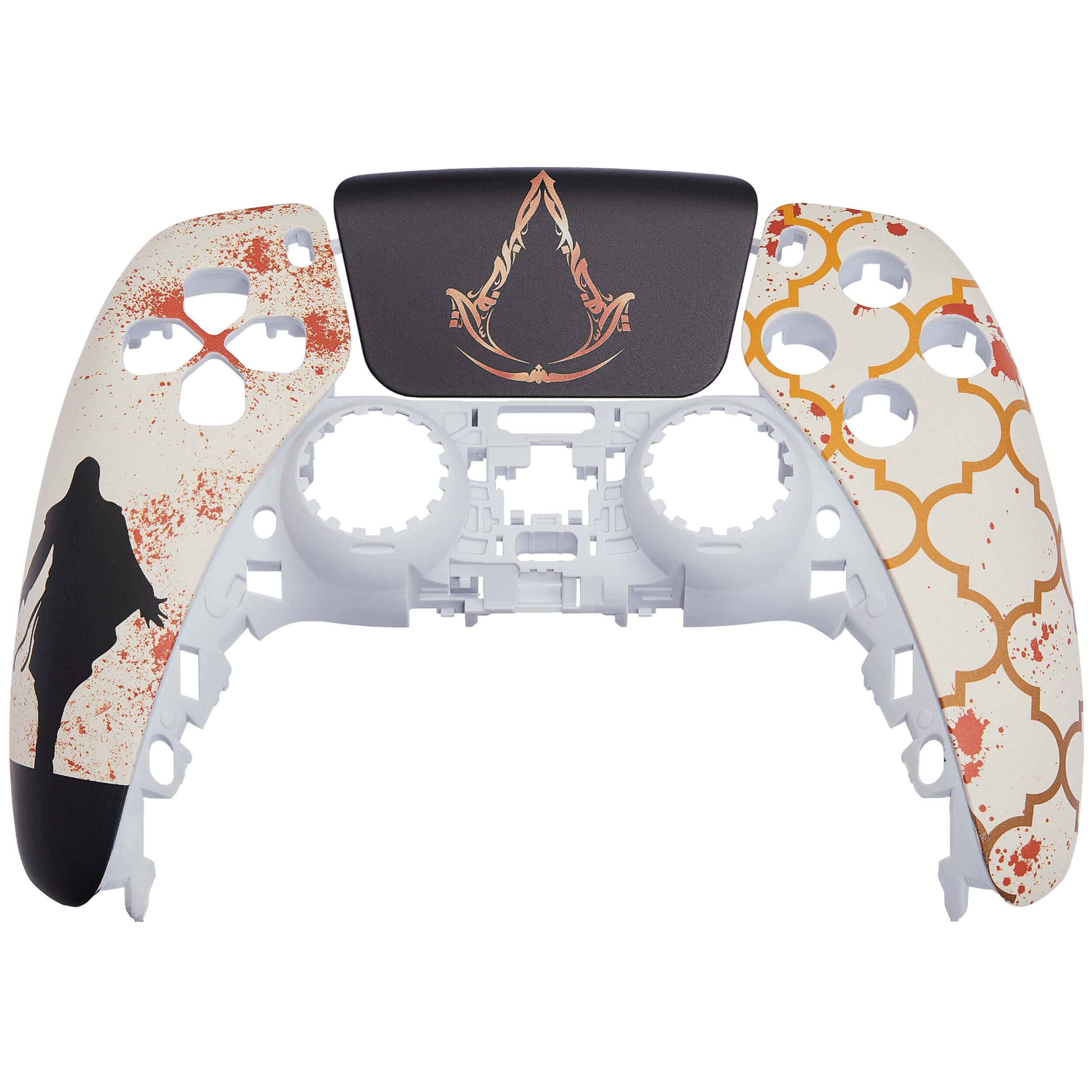 Front. MobileSentrix - Assassin's Creed - PlayStation 5 PS5 Compatible Controller Top Faceplate.
