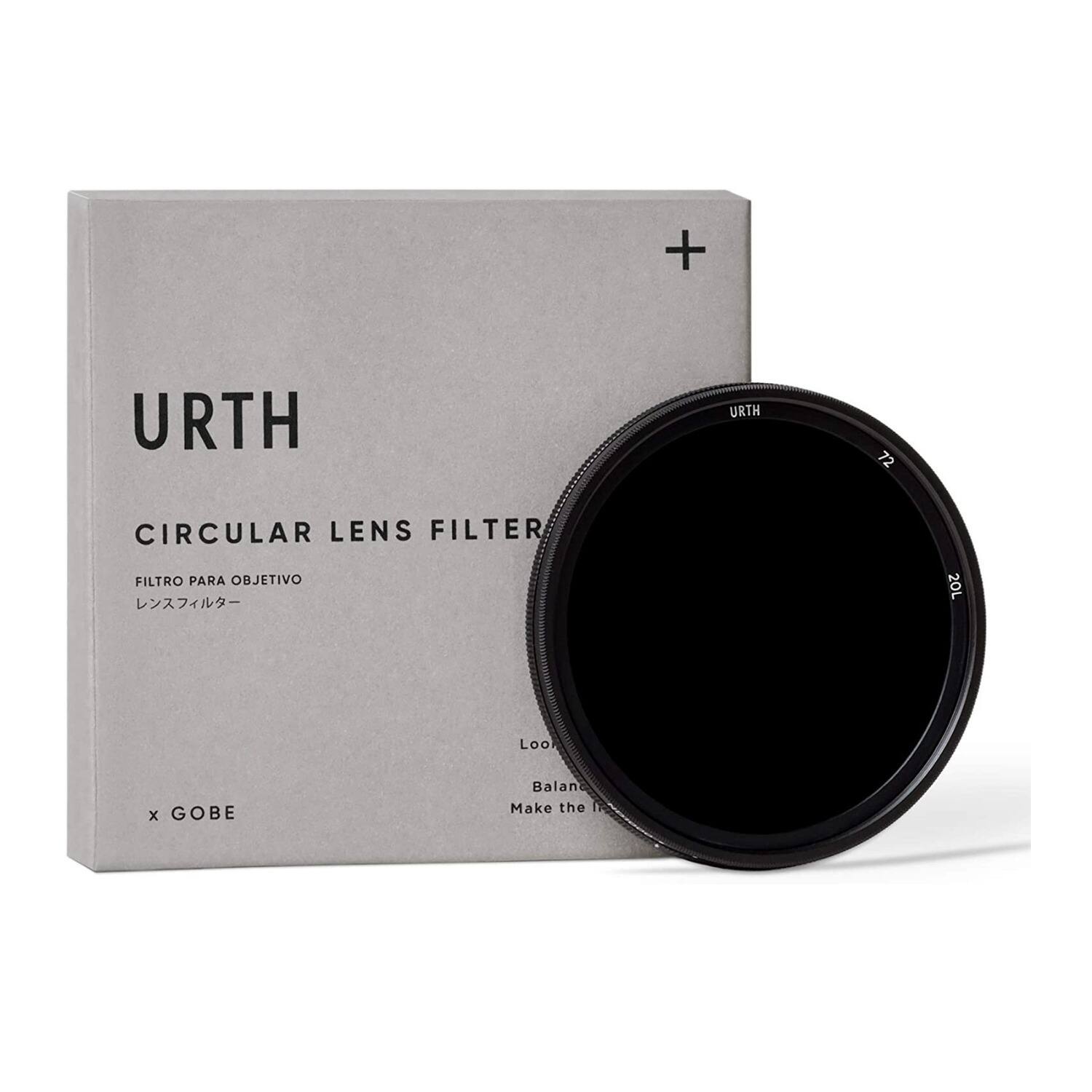 Front. Urth - Urth 72mm ND64-1000 (6-10 Stop) Ultra-Slim Variable Circular Lens Filter Plus+.