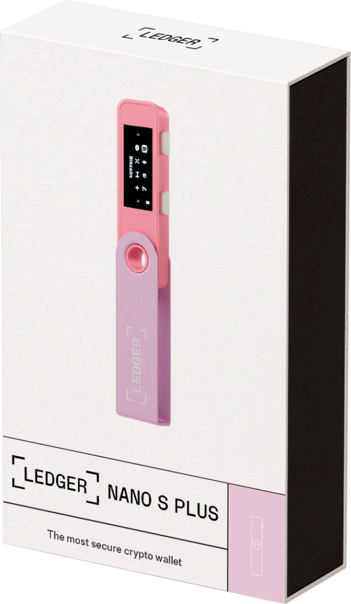 LEDGER x Bitcoin I o + 7 [LEDGER NANO S PLUS The most secure crypto wallet