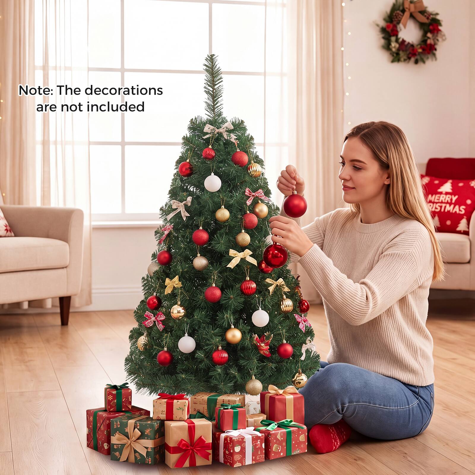 Note: The decorations are not included

MERRY CHRISTMAS