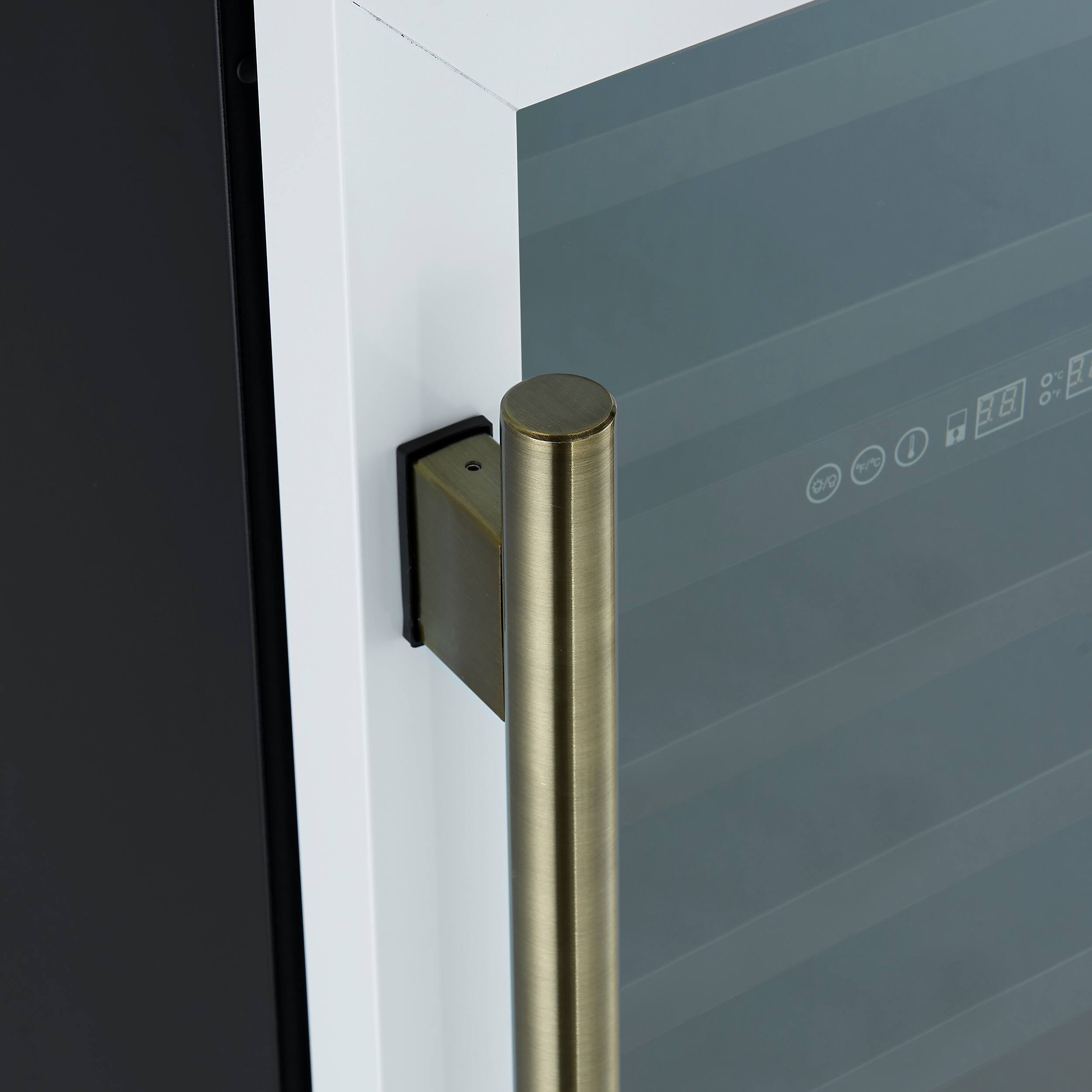 Alt View 5. Forno Appliances - Bacchino 51-Bottle Convertible Dual Zone Wine Cooler - White.