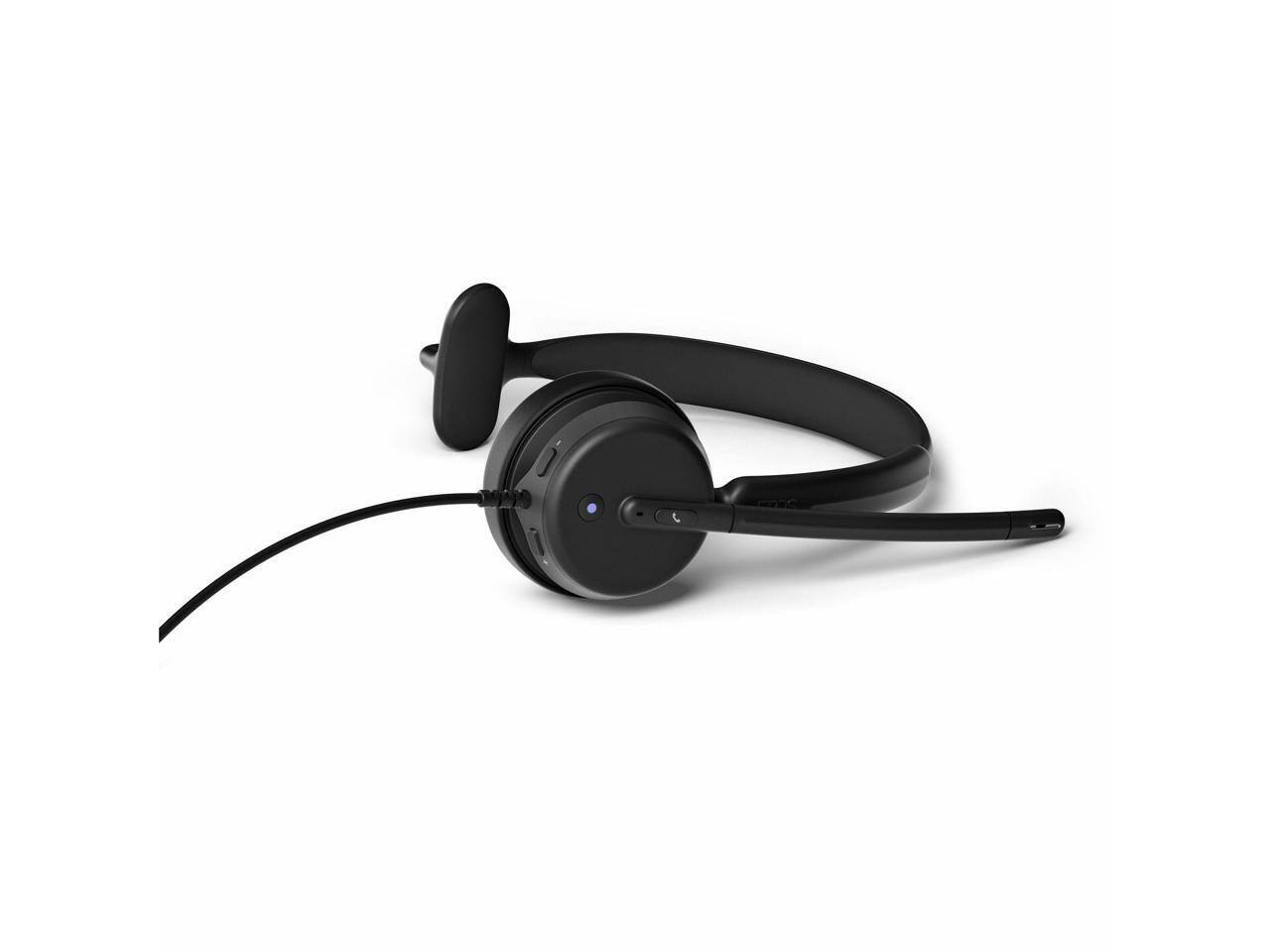 Alt View 4. EPOS - EPOS IMPACT 430T Headset - Microsoft Teams - USB C - Noise Cancelling - Black.