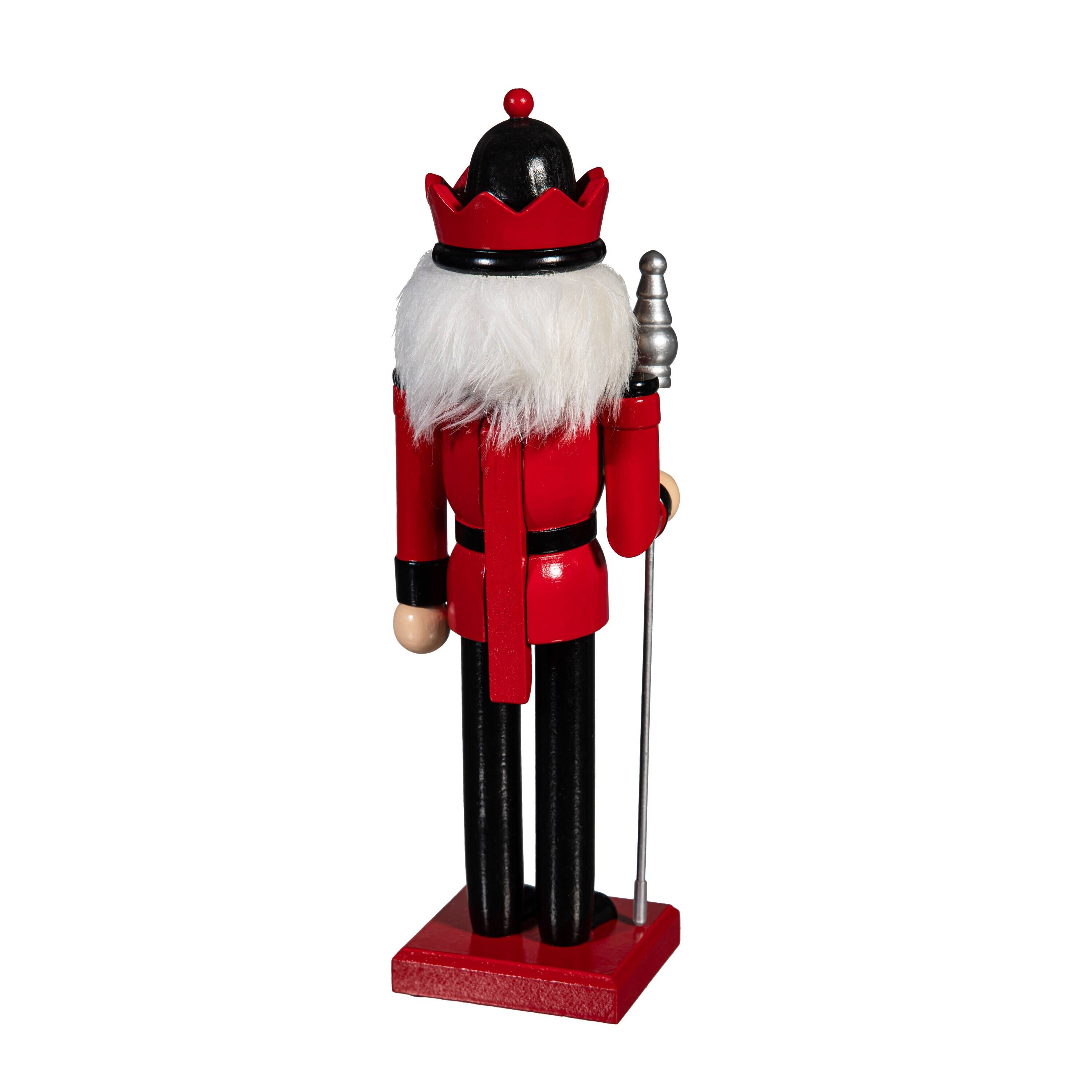 Alt View 1. Evergreen Enterprises - NC State Wolfpack 12" Wooden Nutcracker Statue - Multicolor.