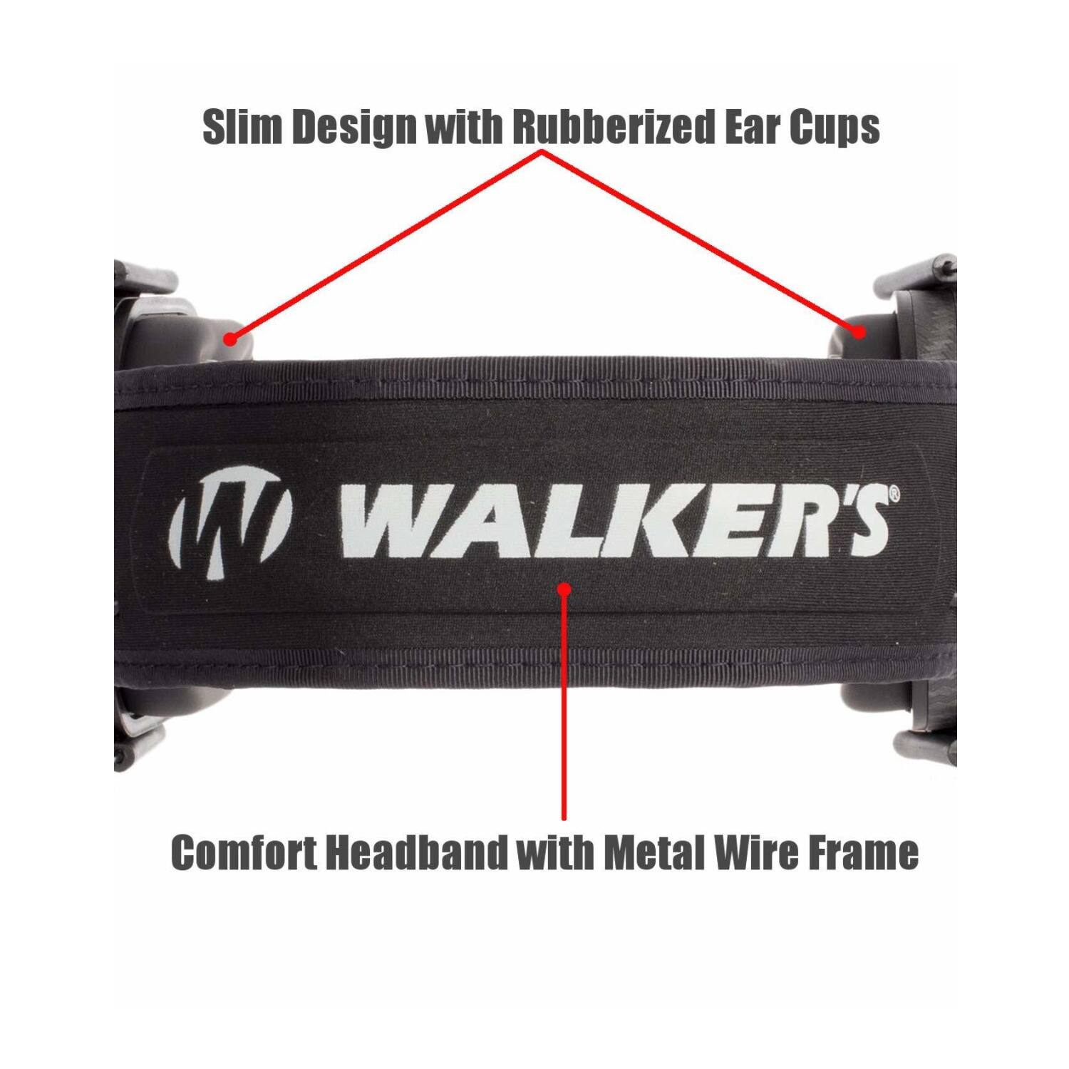 - Slim Design with Rubberized Ear Cups
- Comfort Headband with Metal Wire Frame