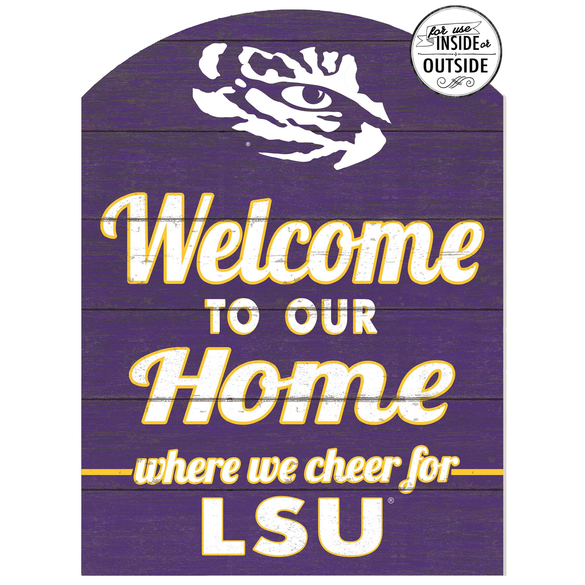 LSU Tigers 16'' x 22'' Marquee Sign