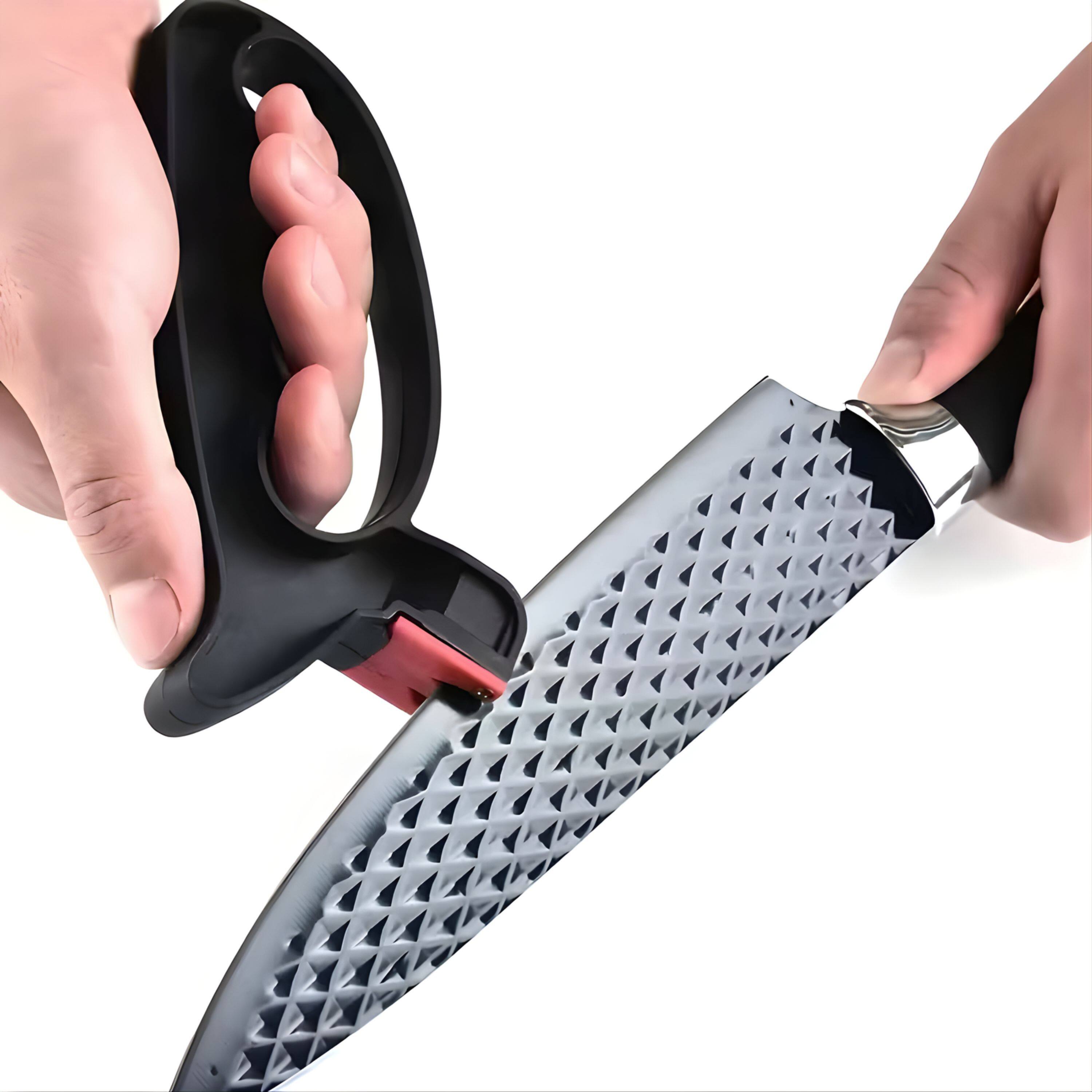 Alt View 2. Kitcheniva - Handheld Tungsten Steel Knife Sharpener.
