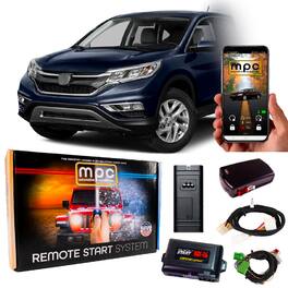 MPC - Smartphone Or OEM Activated Remote Start For 2012-2015 Honda CR-V - T-Harness - Black