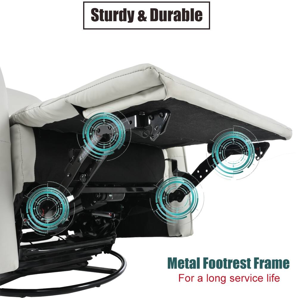 Sturdy & Durable Metal Footrest Frame For a long service life