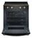 Alt View 10. Whirlpool - 30 in. Wide 5 element 5.3 cu. ft. Slide-In Electric Range with No Preheat and Slow Cook Modes - Black-on-Stainless.