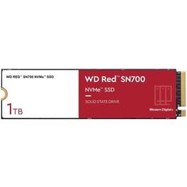Western Digital - Red S700 WDS100T1R0C 1 TB Solid State Drive - M.2 2280 Internal - PCI Express NVMe (PCI Express NVMe 3.0