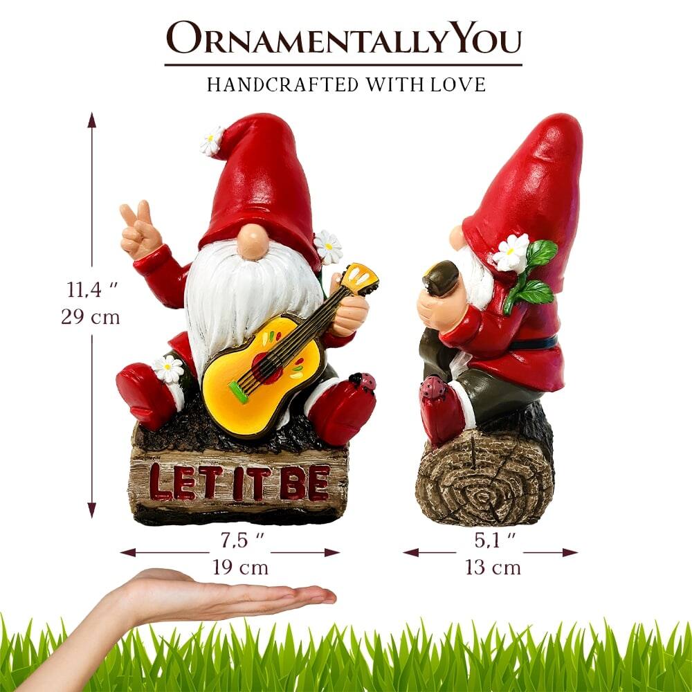 ORNAMENTALLY YOU  
HANDCRAFTED WITH LOVE  

11.4" 29 cm  
7.5" 19 cm  
5.1" 13 cm  

LET IT BE