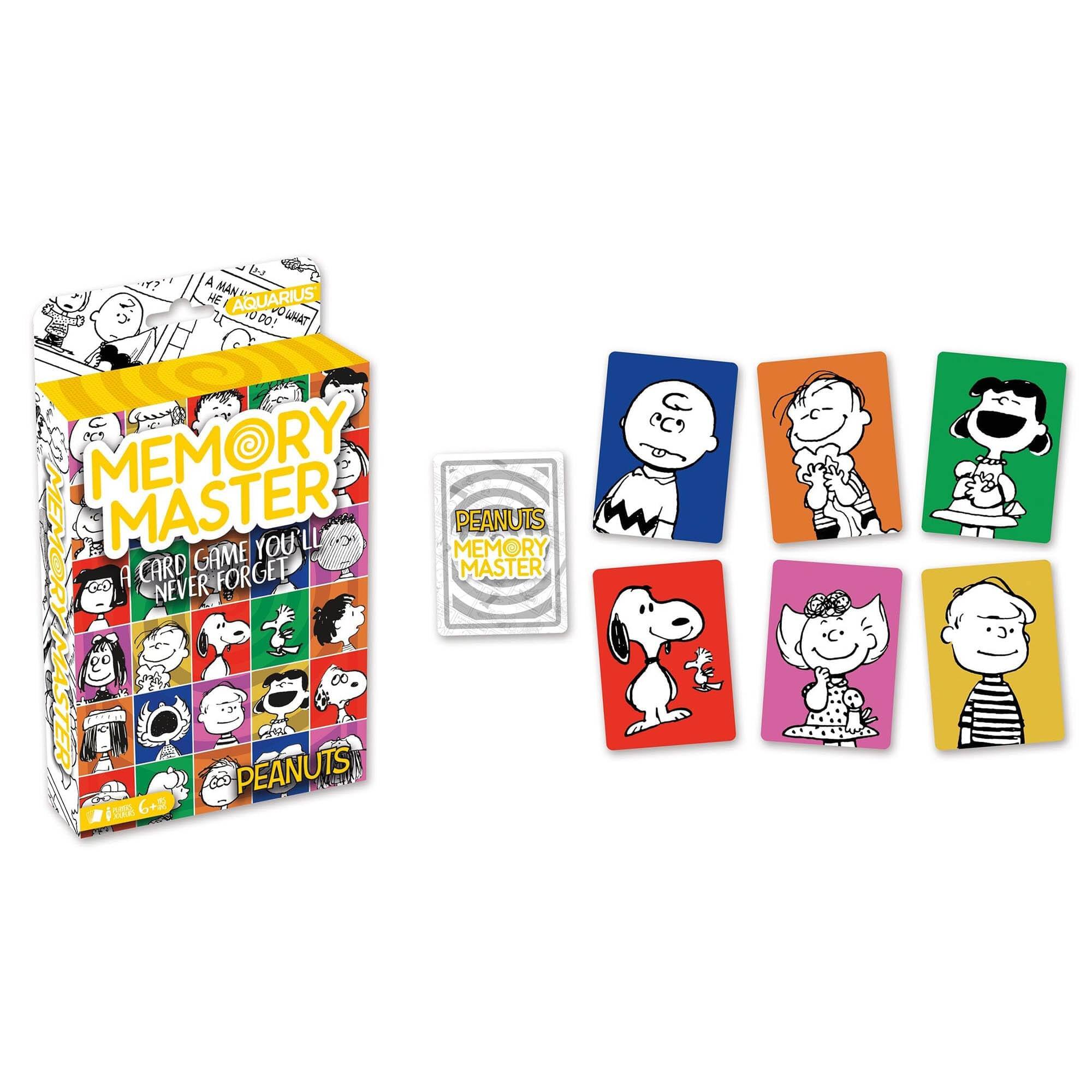A Man He Aquarius  
What Do I Do?  

Memory Master  
A Card Game You'll Never Forget!  

Peanuts  
Memory Master