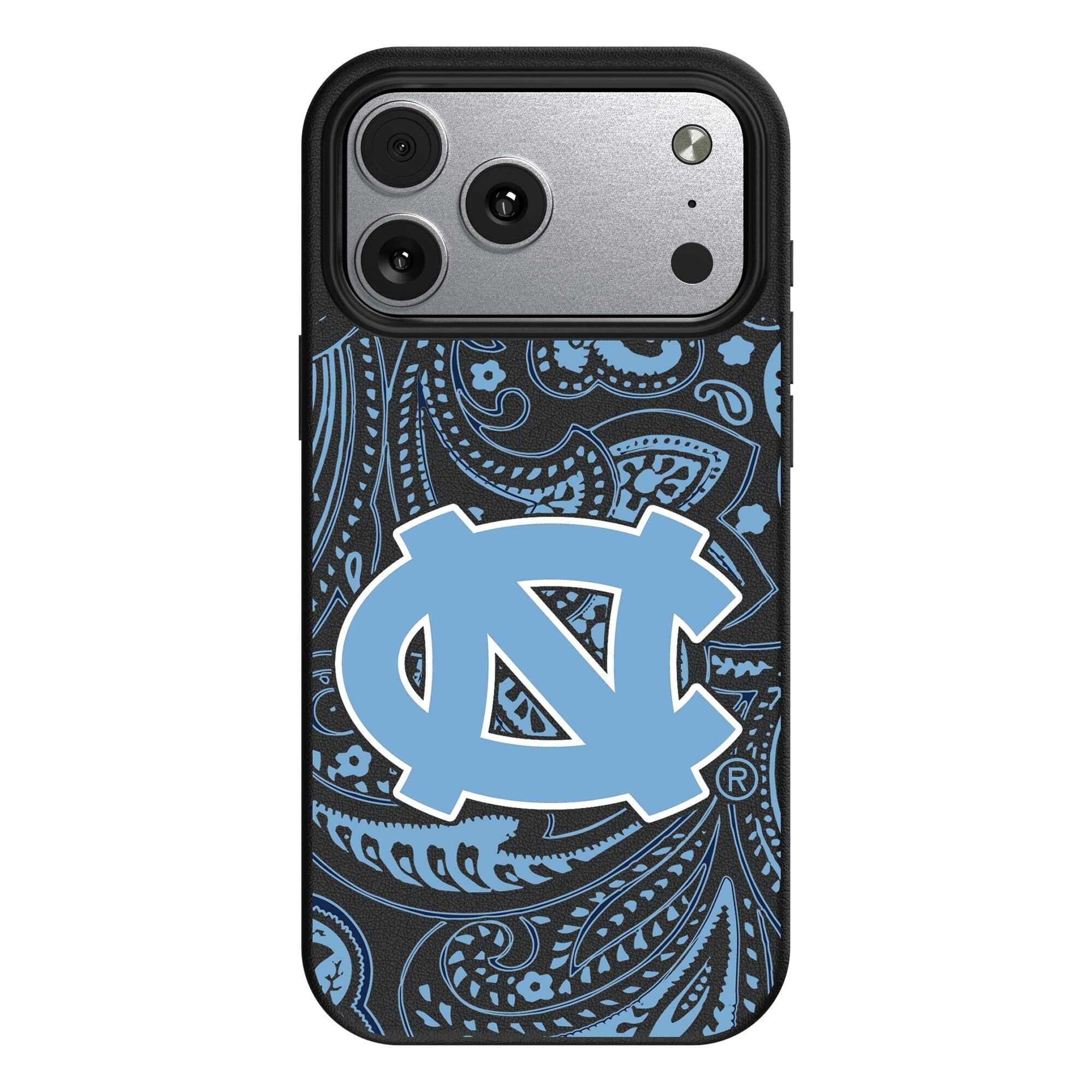 Keyscaper - NCAA - North Carolina Tar Heels Paisley iPhone Magnetic Bump Case - 17 Pro - Black price history on PriceWatchPro