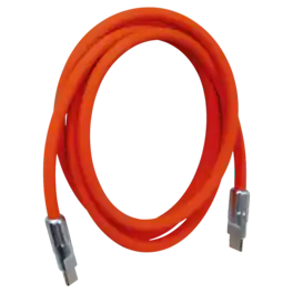 Helix - GripCord 8' Silicone USB-C Cable - Orange