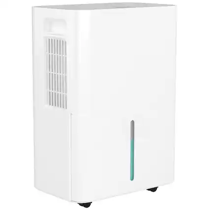 Front. Topteng - 2500 Sq.Ft 25-Pint Dehumidifier for Large Spaces up to - 3 Modes,Drain Hose,Smart Humidity Control,for Basement/Home/RV - White.