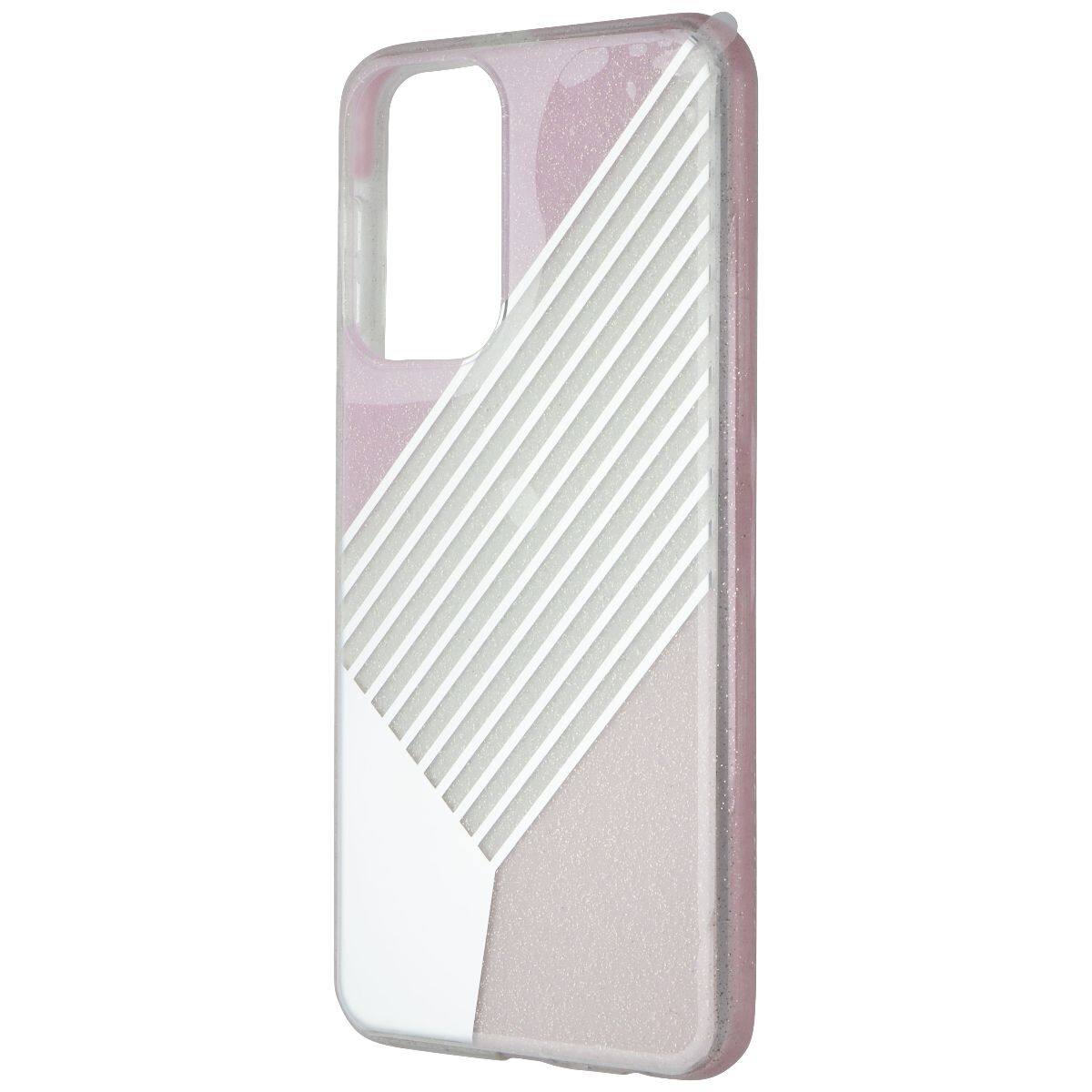 Front. PureGear - PureGear SlimShell Designer Series Case for Samsung Galaxy A23 5G - Pink Glitter - Multicolor.