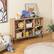 Alt View 11. Costway - 6 Cube Storage Shelf Organizer Bookcase Square Cubby Cabinet Bedroom Natural - Natural.