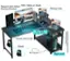 The text on the image is grouped and corrected as follows:

1. Mini Table on Desk: Support and Adapt Display Bracket Wiring hole - 3 d Rounded Corner Design Popular Carbon Fiber Hook not for Anti-fall decoration. board: Prevent falling, Right shelf.