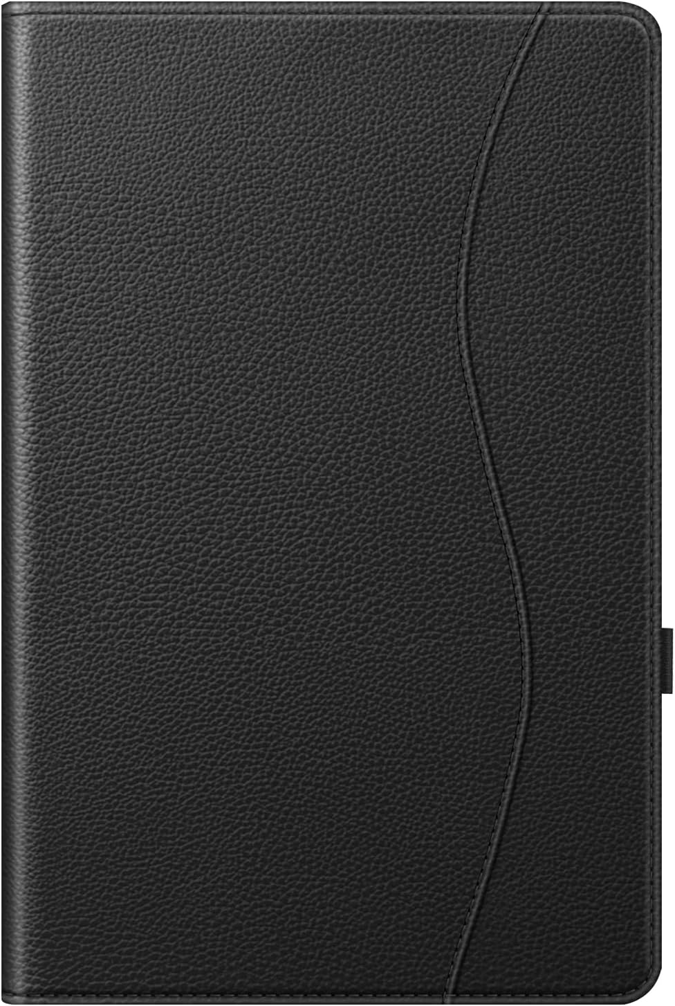 Alt View 5. Fintie - Case for Lenovo Yoga Tab Plus 12.7" / Lenovo Yoga Pad Pro AI 12.7" TB520FU, Multi-Angle Viewing Folio Cover with Pocket - Black.